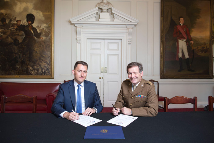 International Career Institute Signs British Armed Forces Corporate Covenant