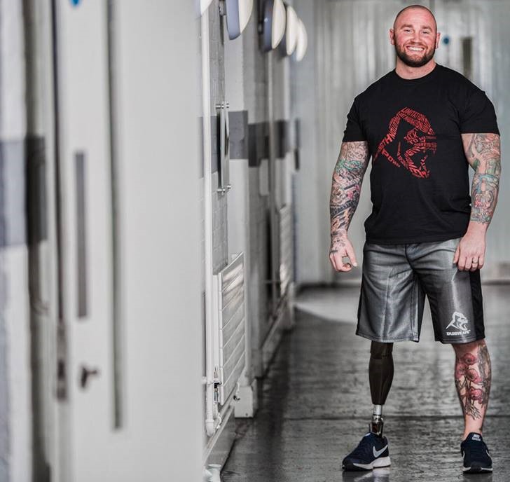 Ex-sergeant training for World’s Strongest Disabled Man