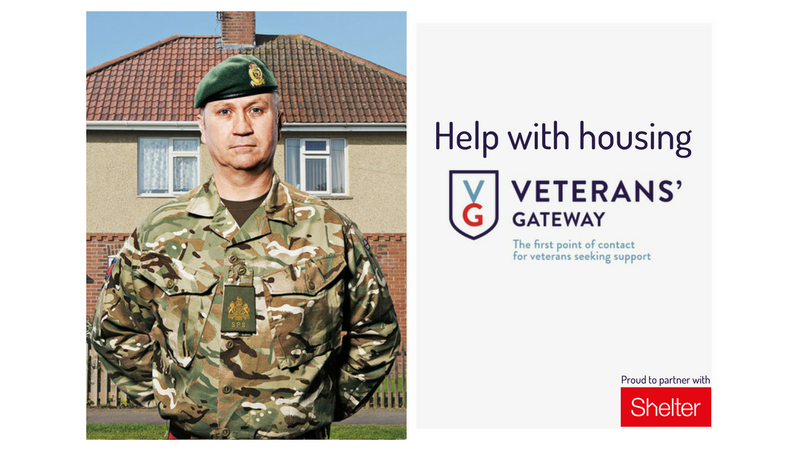 Veterans’ Gateway Launches Campaign to Help Ex-Service Community with Housing