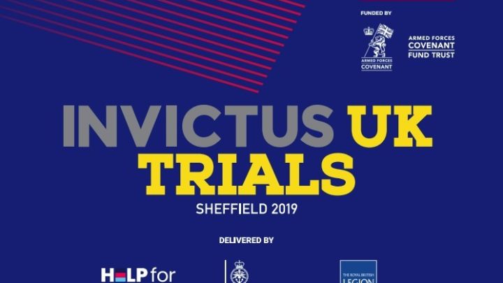 350 wounded military to take part in Invictus UK Trials
