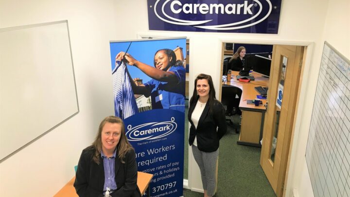 Caremark (Cheltenham & Tewkesbury) moves to an office twice the size to meet demand.