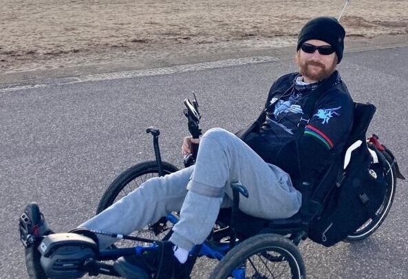 An Ex-Para plans to ride from Exeter to Lands’ End on new adapted bike to raise money for SSAFA.