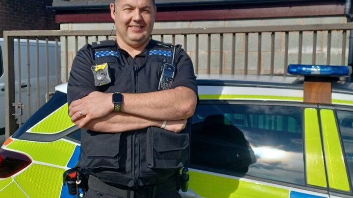 PC Phipps is ready to make his mark on local policing