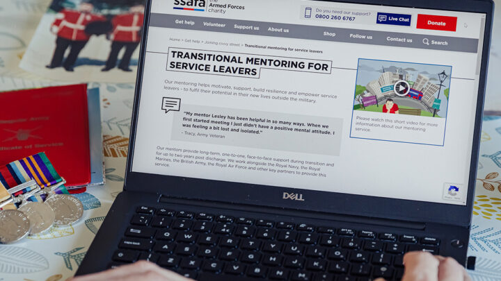 Transition with SSAFA’s Mentoring Service