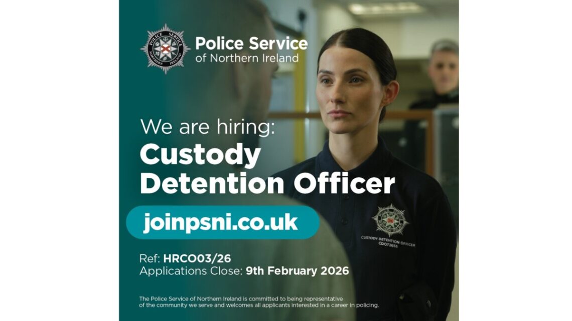 Recruiting: Custody Detention Officer